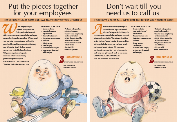 Humpty Dumpty ads